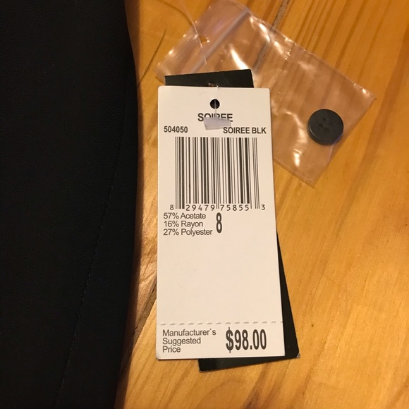 3 for $15 Grace Dane Lewis Black Skirt - Picture 4 of 7